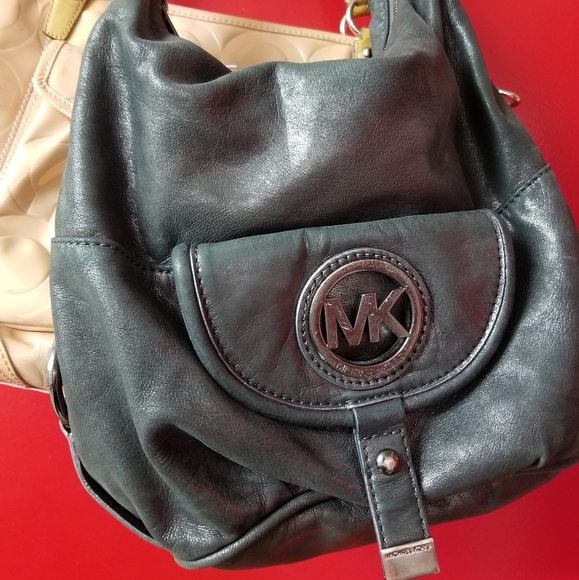 Michael Korr's Charcoal Grey Hobo Bag - Picture 3 of 8
